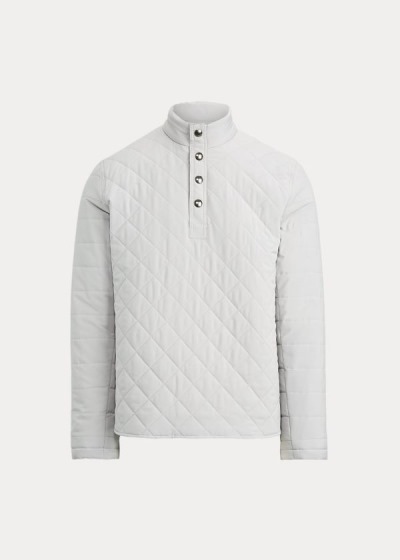 Ralph Lauren Quilted Stretch Pullover Herre Danmark (MIDVC5306)